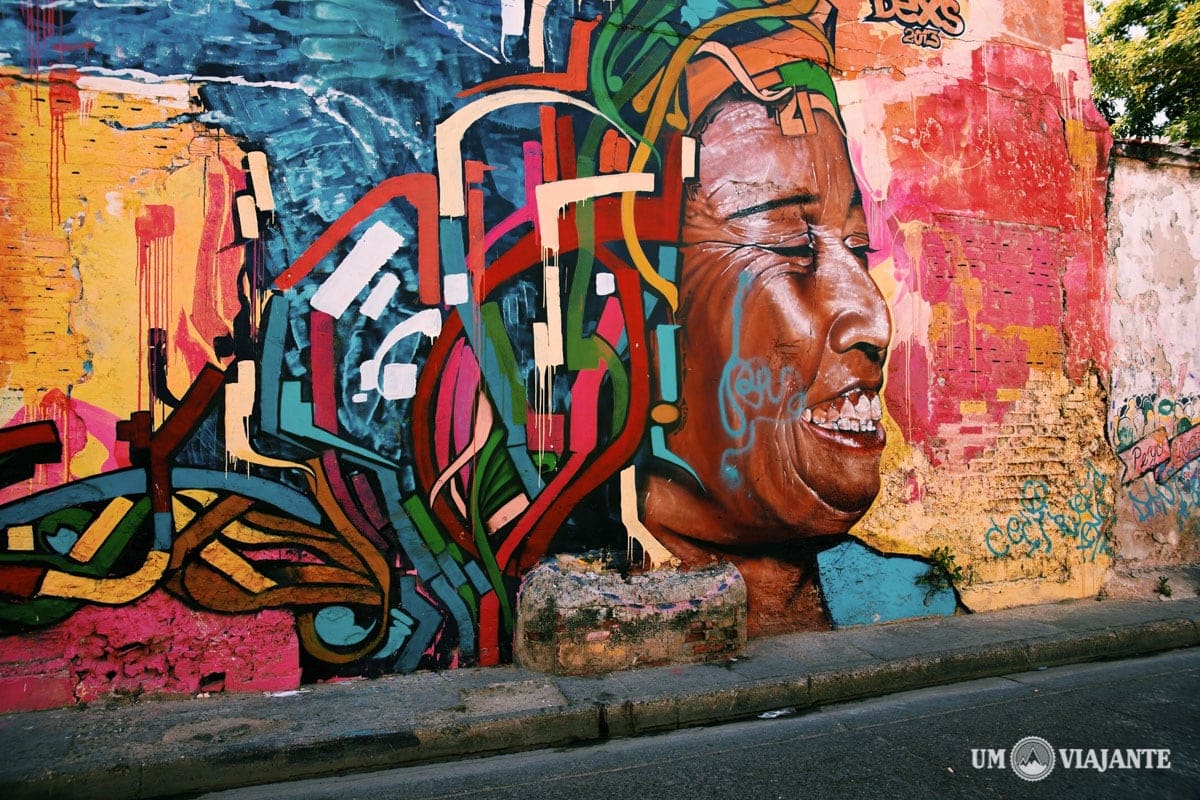 Graffiti em Getsemaní, Cartagena